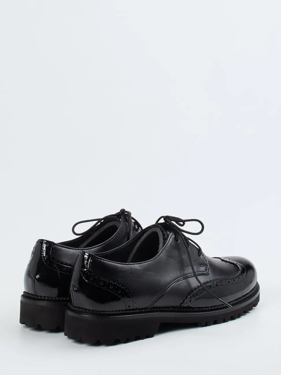 Christian Dietz – Derby Brogues aus Lackleder Schwarz