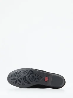 Christian Dietz – Derby-Schuhe aus Veloursleder schwarz