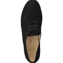 Christian Dietz – Derby-Schuhe aus Veloursleder schwarz