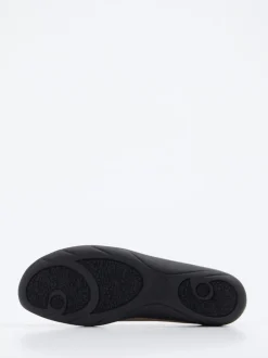 Christian Dietz – Komfort-Ballerinas aus Veloursleder beige