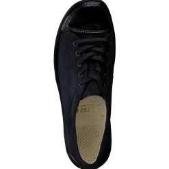 Christian Dietz – Komfort-Sneaker aus Veloursleder dunkelblau