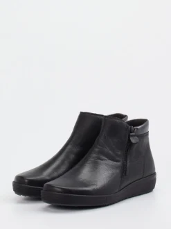 Christian Dietz – Komfort-Stiefelette aus Kalbleder Schwarz