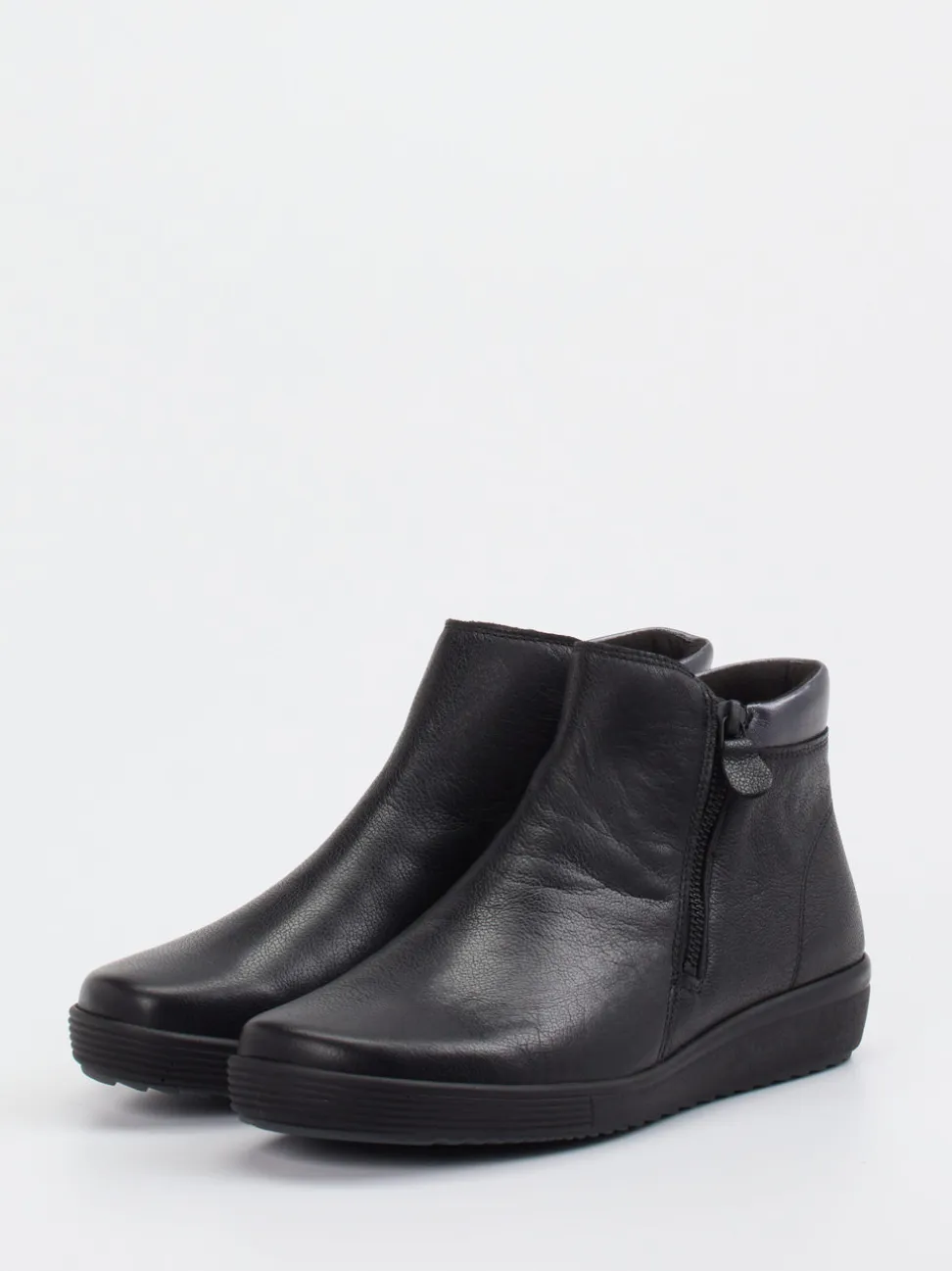 Christian Dietz – Komfort-Stiefelette aus Kalbleder Schwarz