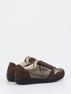 Christian Dietz – Komfort-Sneaker aus Veloursleder Braun