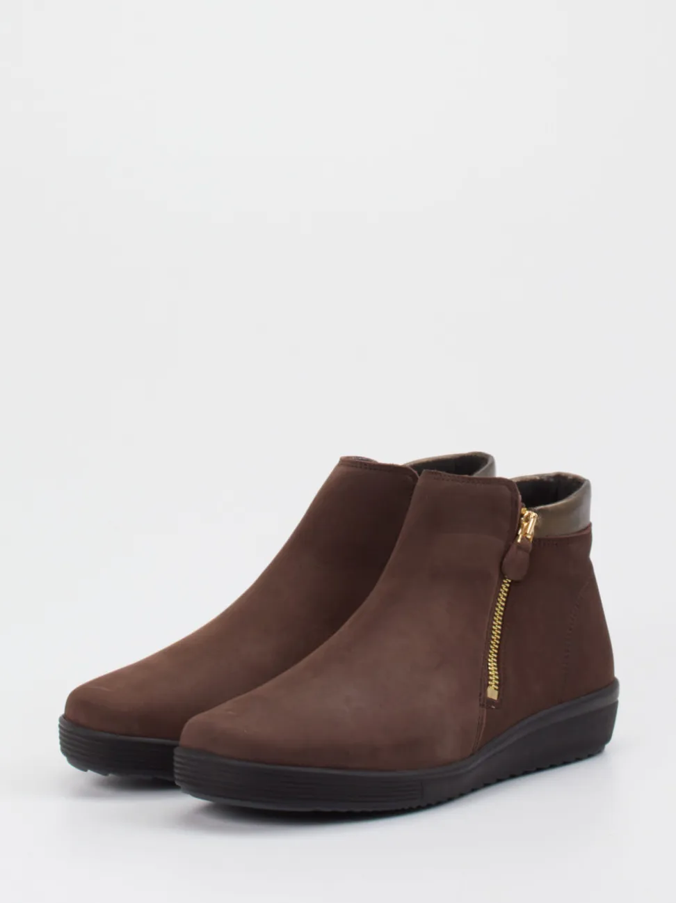 Christian Dietz – Komfort-Stiefelette aus Nubukleder braun