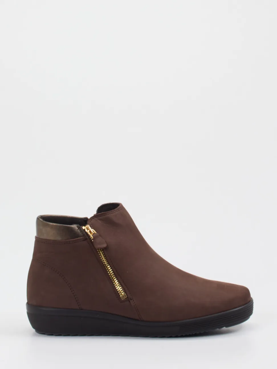 Christian Dietz – Komfort-Stiefelette aus Nubukleder braun