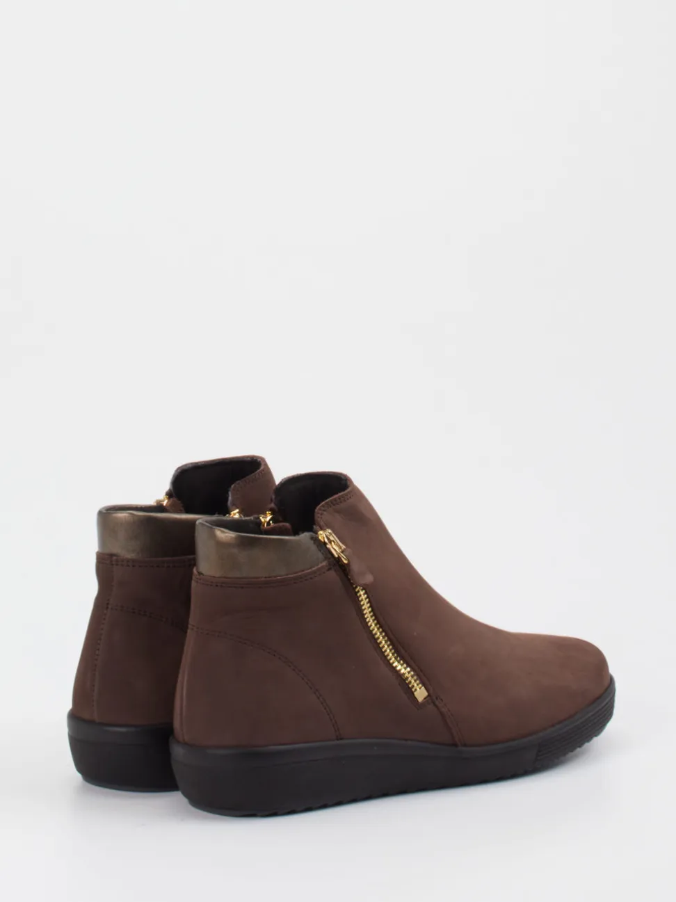 Christian Dietz – Komfort-Stiefelette aus Nubukleder braun