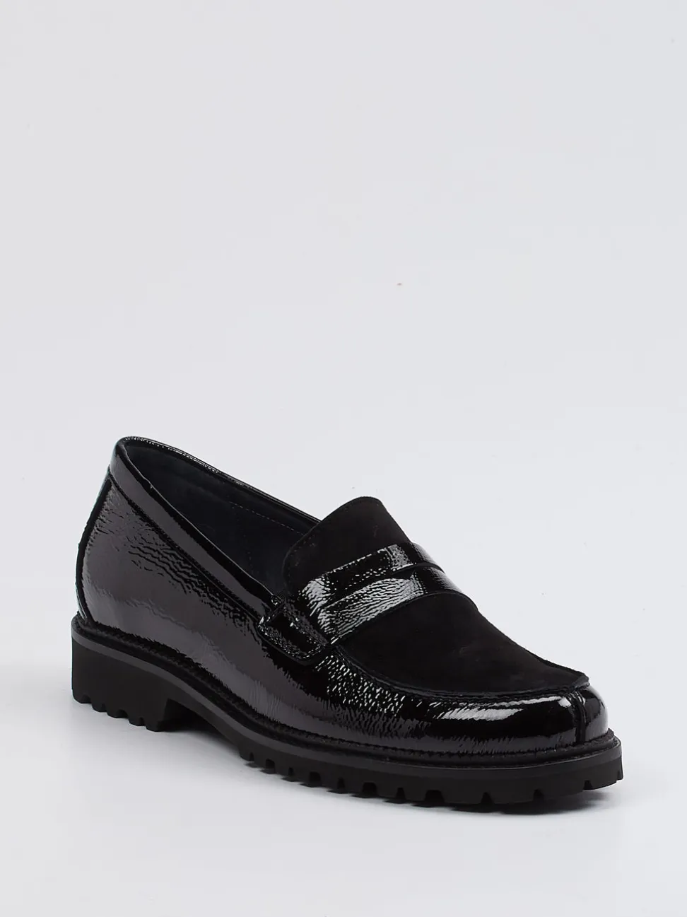 Christian Dietz – Loafer aus Lackleder schwarz