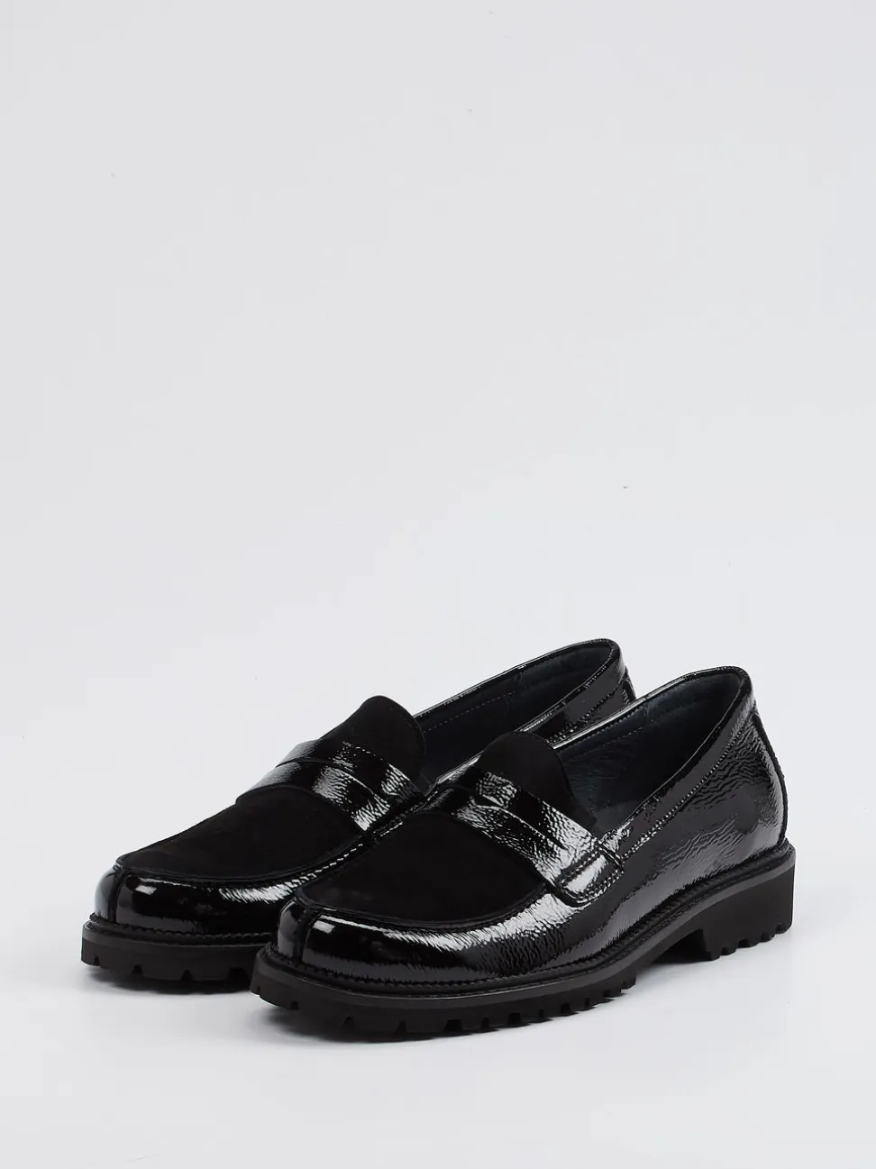 Christian Dietz – Loafer aus Lackleder schwarz