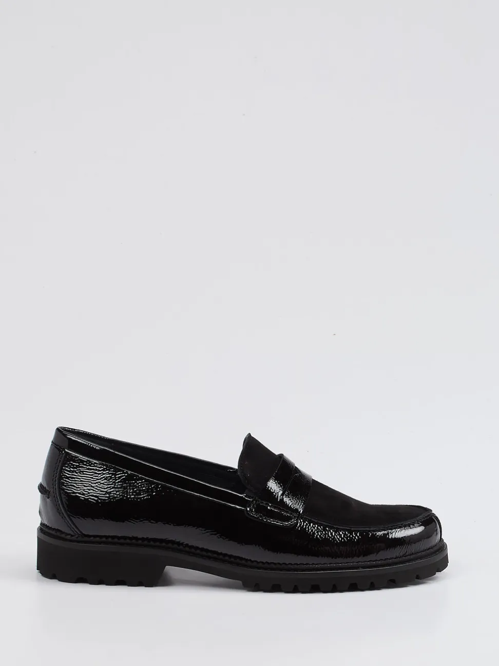 Christian Dietz – Loafer aus Lackleder schwarz