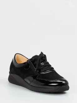 Christian Dietz – Schnürschuh aus Veloursleder schwarz