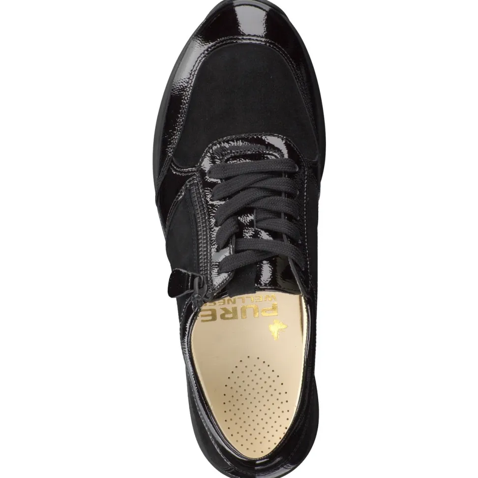 Christian Dietz – Schnürschuh aus Veloursleder schwarz