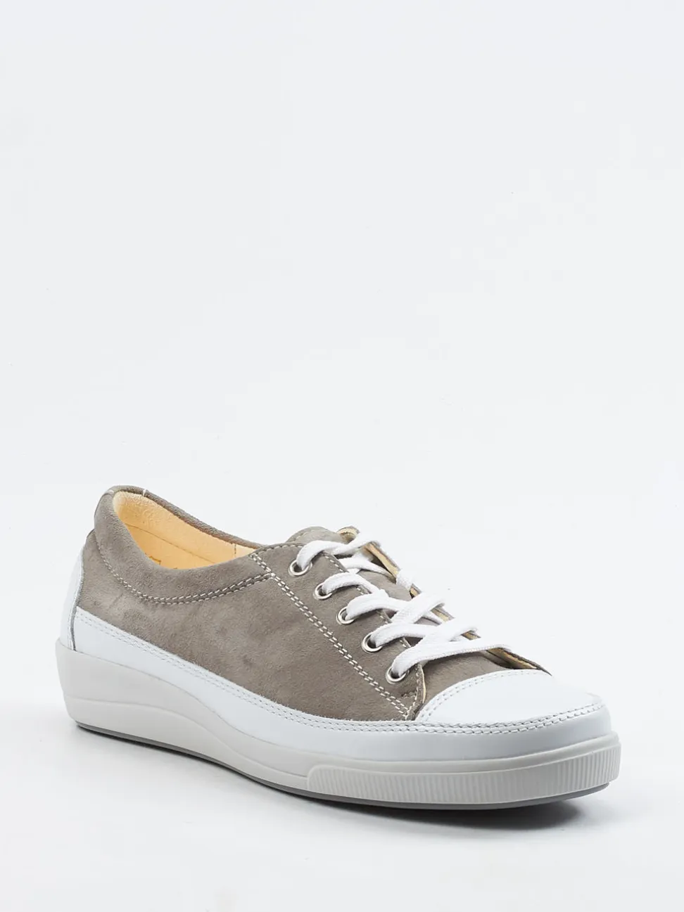 Christian Dietz – Sneaker aus Veloursleder grau