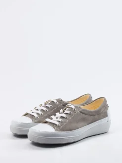 Christian Dietz – Sneaker aus Veloursleder grau