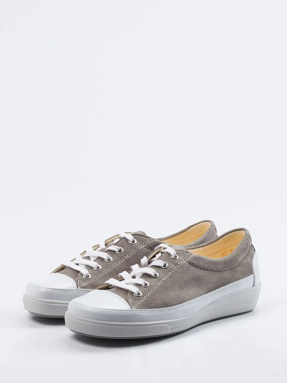 Christian Dietz – Sneaker aus Veloursleder grau