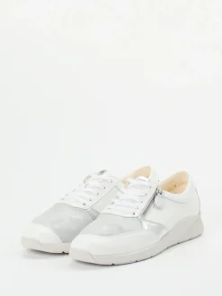Christian Dietz – Sneaker aus Kalbleder in Weiß