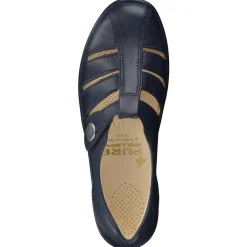 Christian Dietz – Spangenschuh aus Kalbleder Dunkelblau