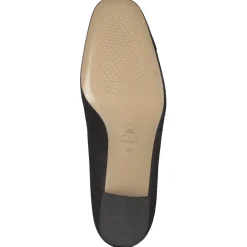 Cinzia Valle – Blockabsatz-Pumps aus Veloursleder schwarz