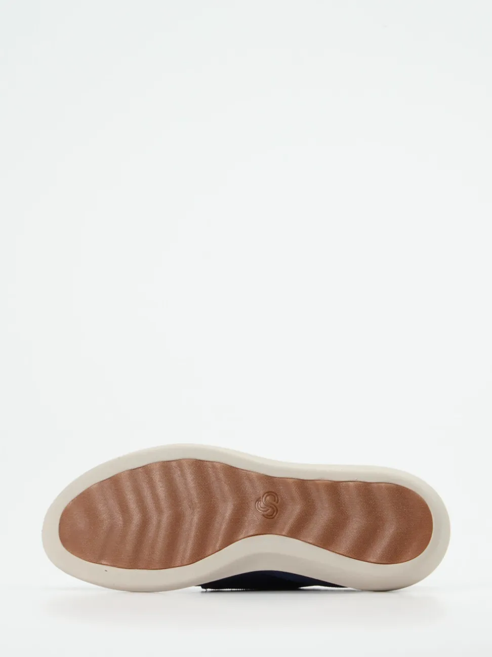 Clarks – Freizeitsneaker aus Textil in Marineblau