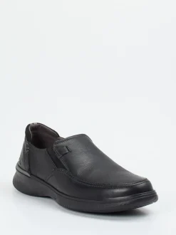 Clarks – Herren-Slipper aus Kalbleder schwarz