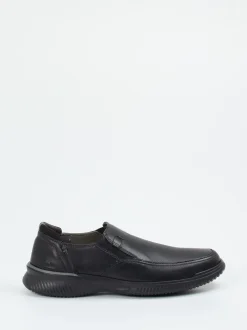 Clarks – Herren-Slipper aus Kalbleder schwarz
