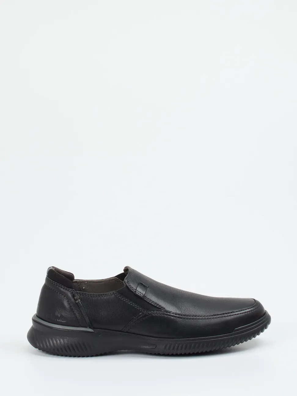 Clarks – Herren-Slipper aus Kalbleder schwarz