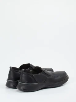 Clarks – Herren-Slipper aus Kalbleder schwarz