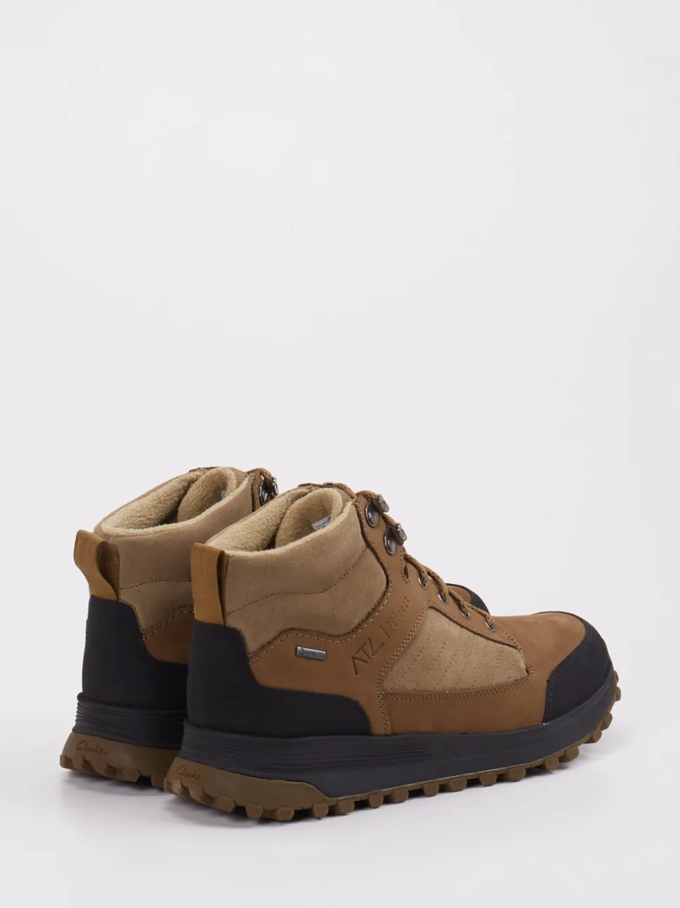 Clarks – Outdoor-Boots aus Nubukleder braun