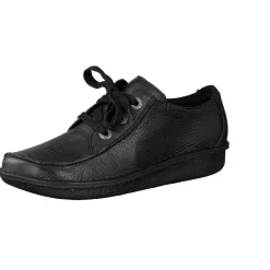 Clarks – Schnürschuhe aus Kalbleder schwarz