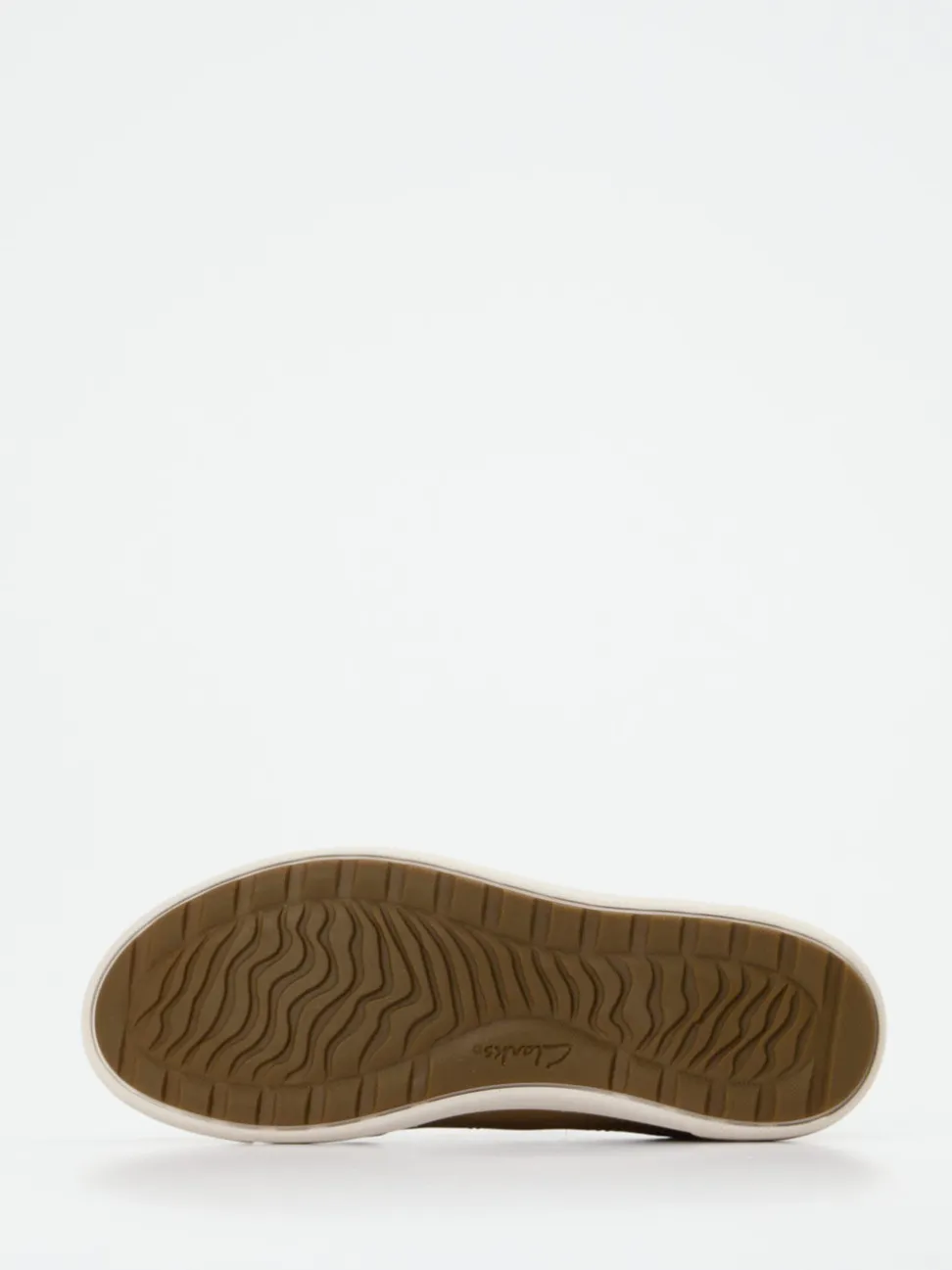 Clarks – Slip-On Sneaker aus Nubukleder hellbraun