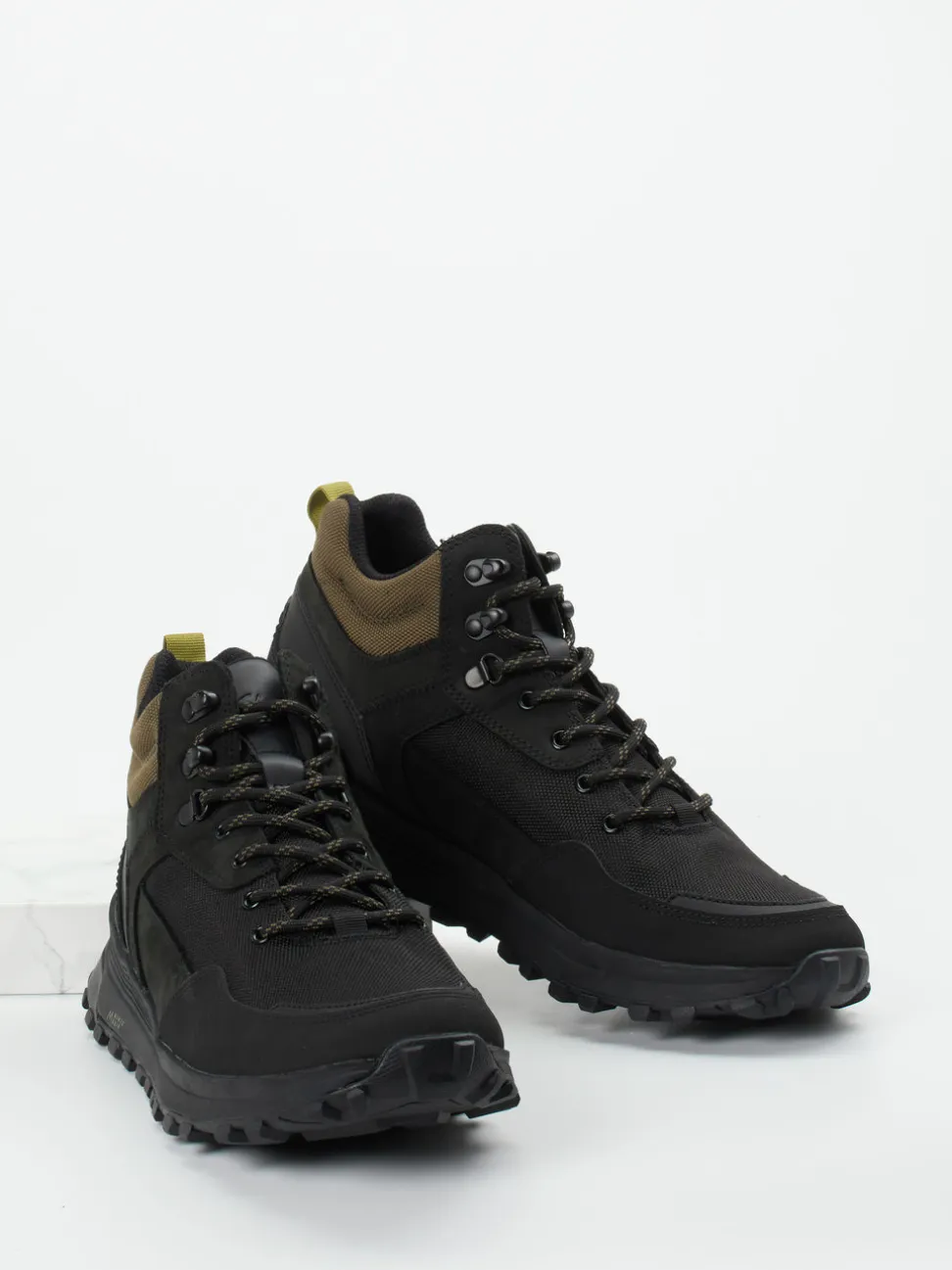 Clarks – Wanderschuhe aus GoreTex-Mesh Schwarz