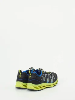 CMP – Trailrunning-Schuhe aus Textil schwarz/neon