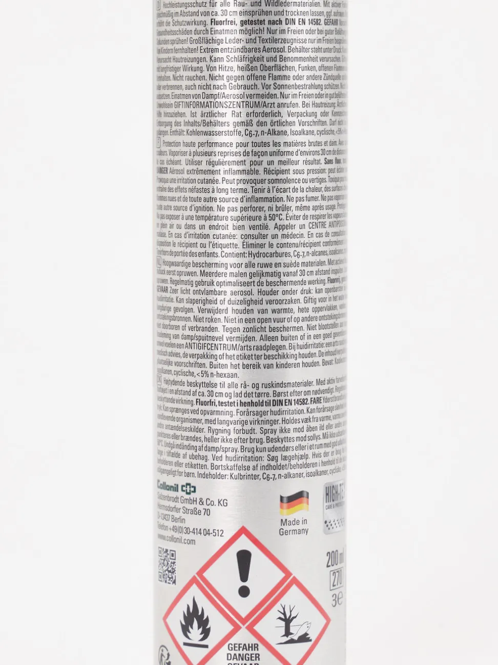 Collonil – Imprägnierspray Nubuk + Velours farblos