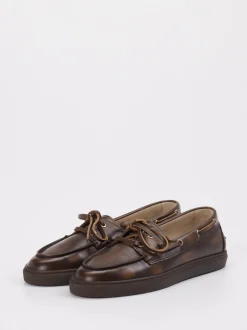 Copenhagen – Bootsschuh aus Kalbleder Dunkelbraun