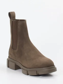 Copenhagen – Chelsea Boots aus Nubukleder braun