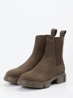 Copenhagen – Chelsea Boots aus Nubukleder braun