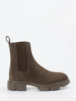 Copenhagen – Chelsea Boots aus Nubukleder braun