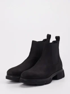 Copenhagen – Chelsea Boots aus Nubukleder schwarz