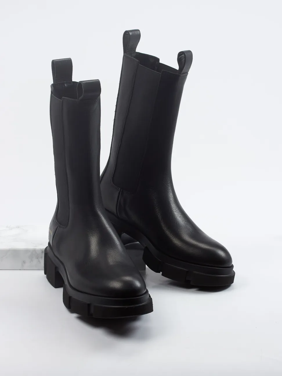 Copenhagen – Chelsea Boots aus Kalbleder schwarz