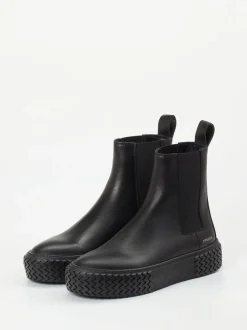 Copenhagen – Chelsea Boots aus Leder in Schwarz