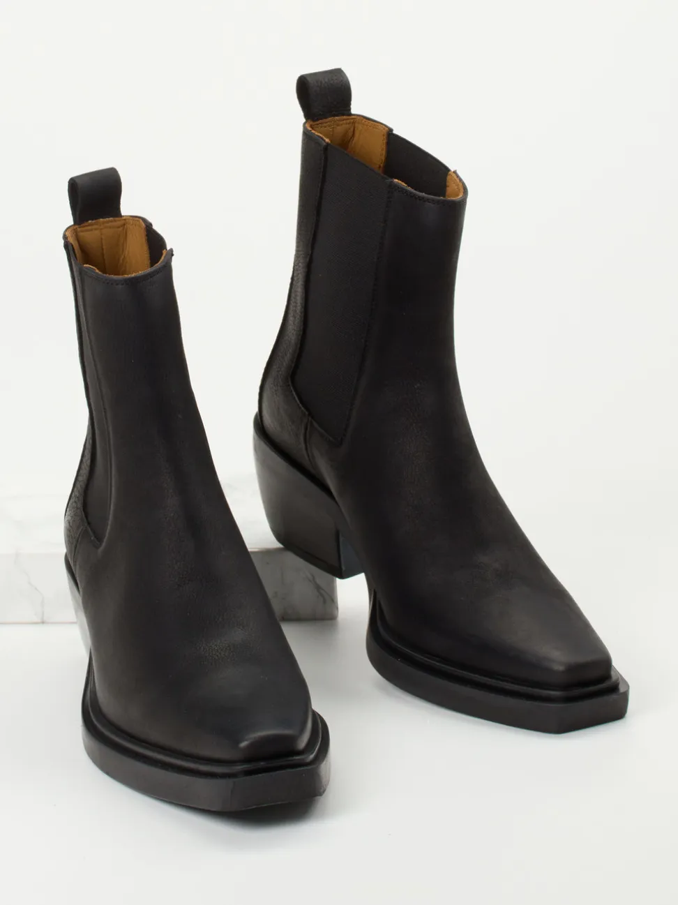 Copenhagen – Chelsea Boots aus Kalbleder schwarz