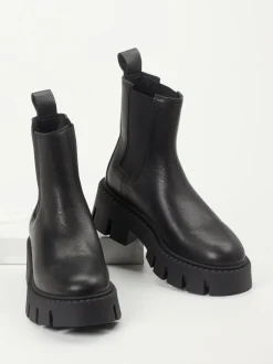 Copenhagen – Chelsea Boots aus Kalbleder Schwarz