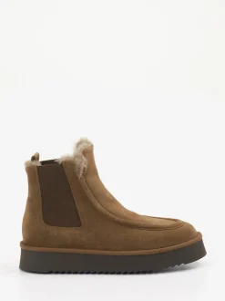 Copenhagen – Chelsea Boots aus Leder mittelbraun