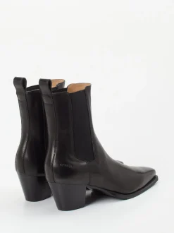 Copenhagen – Chelsea Boots aus Glattleder Schwarz