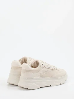 Copenhagen – Chunky Sneaker aus Veloursleder Beige