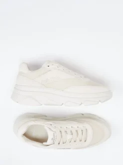 Copenhagen – Chunky Sneaker aus Veloursleder Beige