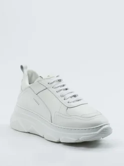 Copenhagen – Chunky Sneaker aus Kalbleder weiß