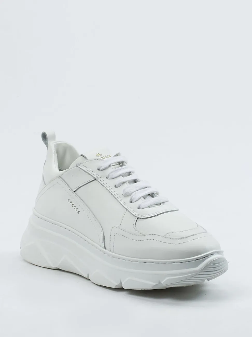 Copenhagen – Chunky Sneaker aus Kalbleder weiß