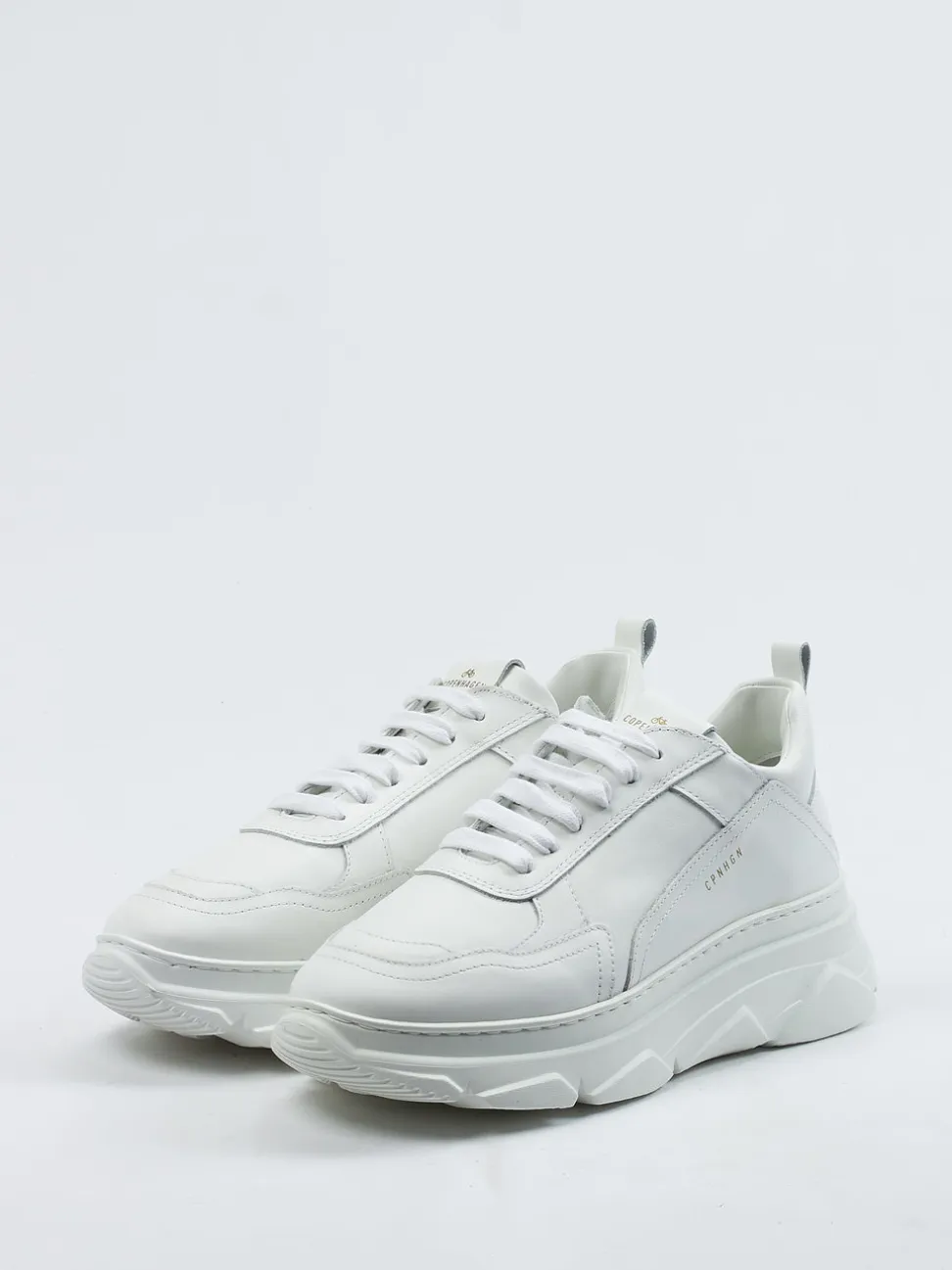 Copenhagen – Chunky Sneaker aus Kalbleder weiß