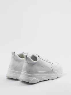 Copenhagen – Chunky Sneaker aus Kalbleder weiß